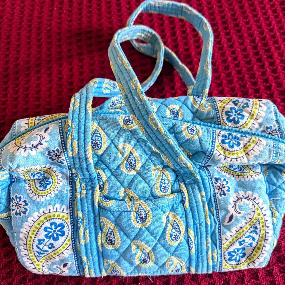 Vintage Vera Bradley Bermuda Blue Handbag